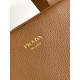 Replica Borsa a mano Prada Media 1BB149 Giallo Imitazioni Outlet Online Italia