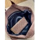 Premio Replica Borsa tote YSL Saint Laurent Icare scamosciata marrone Imitazione Outlet