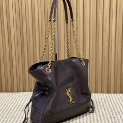 Premio Replica Borsa tote piccola/grande YSL Saint Laurent Jamie Shopping caffè Imitazione Outlet