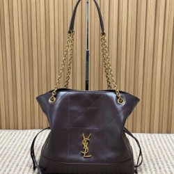 Premio Replica Borsa tote piccola/grande YSL Saint Laurent Jamie Shopping caffè Imitazione Outlet