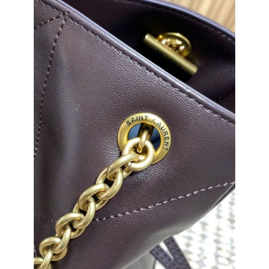 Premio Replica Borsa tote piccola/grande YSL Saint Laurent Jamie Shopping caffè Imitazione Outlet