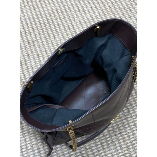 Premio Replica Borsa tote piccola/grande YSL Saint Laurent Jamie Shopping caffè Imitazione Outlet