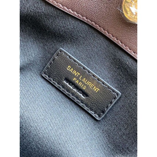 Premio Replica Borsa tote piccola/grande YSL Saint Laurent Jamie Shopping caffè Imitazione Outlet