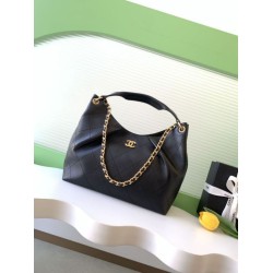 Premio Replica Borsa Chanel 26C Dumpling Hobo AS5978 nera Imitazione Outlet