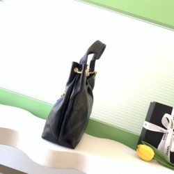 Premio Replica Borsa hobo Chanel 26C Hippie AS5970 nera Imitazione Outlet