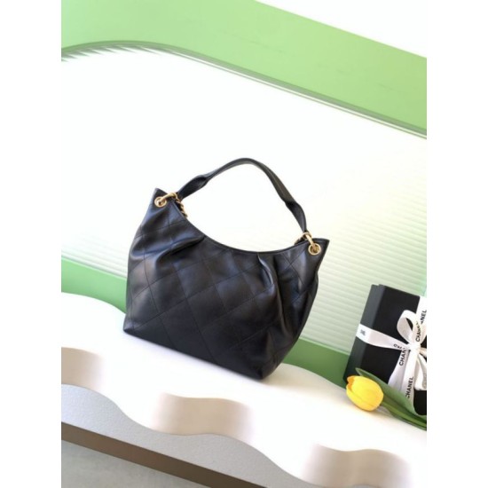 Premio Replica Borsa hobo Chanel 26C Hippie AS5970 nera Imitazione Outlet