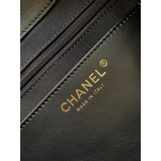 Premio Replica Borsa hobo Chanel 26C Hippie AS5970 nera Imitazione Outlet