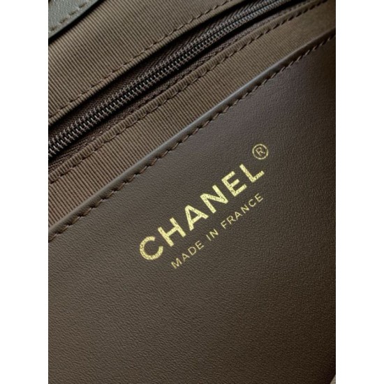 Premio Replica Borsa Chanel 26C Dumpling Hobo AS5978 scamosciata Caffè Imitazione Outlet