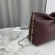 Premio Replica Borsa a tracolla Dior Bow piccola/media con finitura oro Caffè Imitazione Outlet