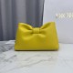 Premio Replica Borsa a tracolla Dior Bow piccola/media con finitura oro Giallo Imitazione Outlet