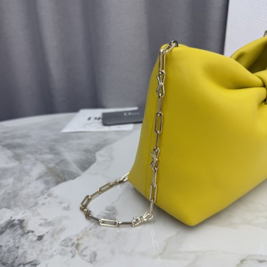 Premio Replica Borsa a tracolla Dior Bow piccola/media con finitura oro Giallo Imitazione Outlet