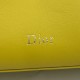 Premio Replica Borsa a tracolla Dior Bow piccola/media con finitura oro Giallo Imitazione Outlet