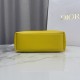 Premio Replica Borsa a tracolla Dior Bow piccola/media con finitura oro Giallo Imitazione Outlet