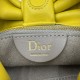 Premio Replica Borsa a tracolla Dior Bow piccola/media con finitura oro Giallo Imitazione Outlet