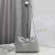Premio Replica Borsa a tracolla Dior Bow piccola/media con finitura oro Grigio Imitazione Outlet