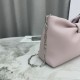 Premio Replica Borsa a tracolla Dior Bow piccola/media con finitura oro Rosa Imitazione Outlet