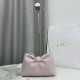 Premio Replica Borsa a tracolla Dior Bow piccola/media con finitura oro Rosa Imitazione Outlet
