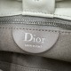 Premio Replica Borsa a tracolla Dior Bow piccola/media con finitura oro Beige Imitazione Outlet