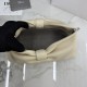 Premio Replica Borsa a tracolla Dior Bow piccola/media Acciaio inossidabile Beige chiaro Imitazione Outlet