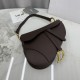 Premio Replica Borsa Saddle Dior pelle di vitello martellata marrone Imitazione Outlet