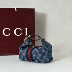 Premio Replica Borse Gucci Mini Vanity  861775 Blu Imitazione Outlet