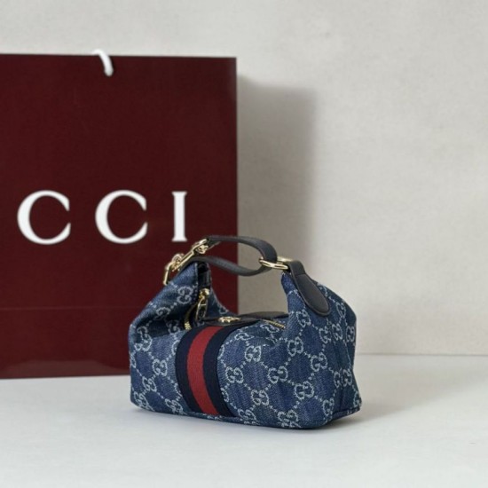 Premio Replica Borse Gucci Mini Vanity  861775 Blu Imitazione Outlet