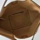 Premio Replica Borsa tote Gucci Giglio grande scamosciata GG 853971 marrone Imitazione Outlet