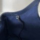 Premio Replica Borsa tote Gucci Giglio grande scamosciata GG 853971 Blu Imitazione Outlet