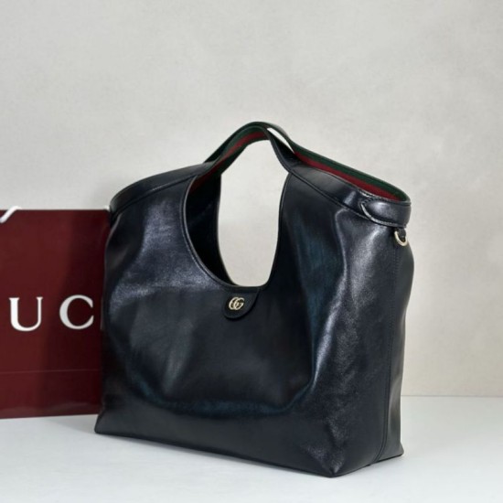 Premio Replica Borsa tote grande Gucci Giglio 853971 Nera Imitazione Outlet