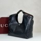Premio Replica Borsa tote grande Gucci Giglio 853971 Nera Imitazione Outlet