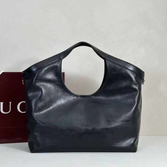 Premio Replica Borsa tote grande Gucci Giglio 853971 Nera Imitazione Outlet