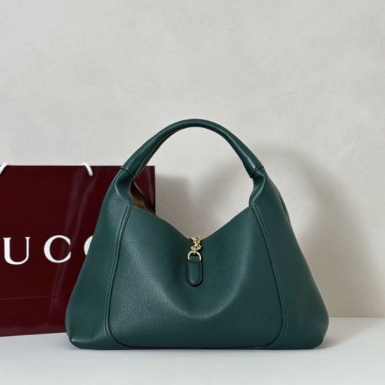 Premio Replica Gucci 837466 Borsa a tracolla maxi Softbit Verde Imitazione Outlet