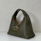 Premio Replica Gucci 837466 Borsa a tracolla maxi Softbit verde muschio Imitazione Outlet