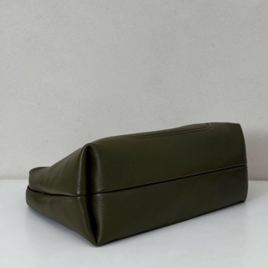Premio Replica Gucci 837466 Borsa a tracolla maxi Softbit verde muschio Imitazione Outlet