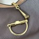 Premio Replica Gucci 837466 Borsa a tracolla maxi Softbit Marrone scuro Imitazione Outlet