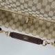 Premio Replica Gucci 864485 Brera borsa a tracolla grande da uomo Marrone Imitazione Outlet
