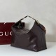 Premio Replica Gucci 864485 Brera borsa a tracolla grande da uomo Caffè Imitazione Outlet