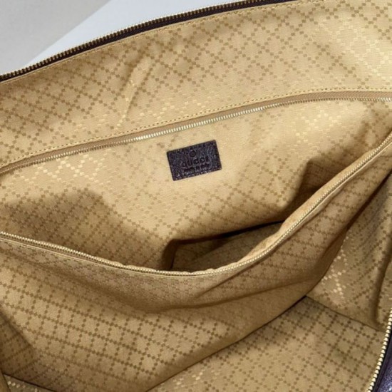 Premio Replica Gucci 864485 Brera borsa a tracolla grande da uomo Caffè Imitazione Outlet