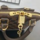 Premio Replica Borsa a mano Louis Vuitton N40606 Alma BB Marrone Imitazione Outlet