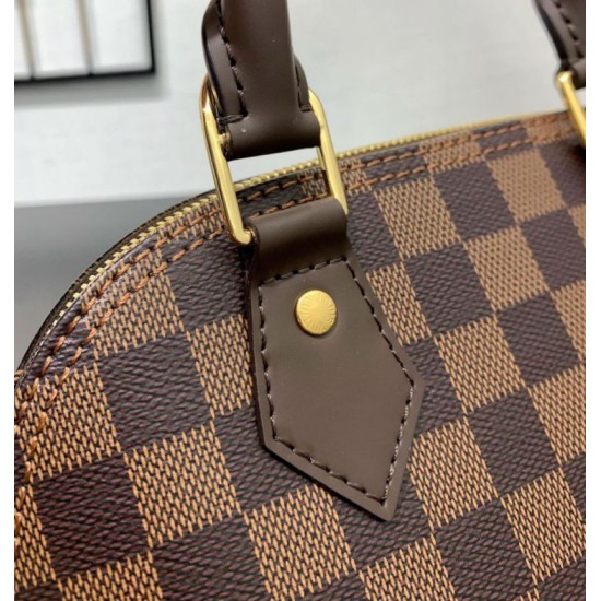Premio Replica Borsa a mano Louis Vuitton N40606 Alma BB Marrone Imitazione Outlet