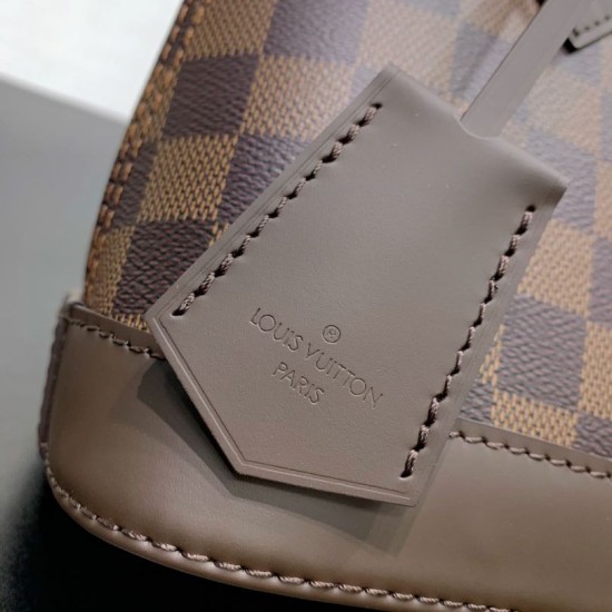 Premio Replica Borsa a mano Louis Vuitton N40606 Alma BB Marrone Imitazione Outlet