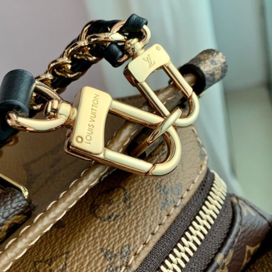 Premio Replica LV M14236 Borsa a catena OnTheGo East West Marrone Imitazione Outlet