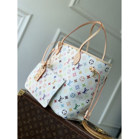 Premio Replica Borsa tote LV x TM Neverfull MM Other M27787 Imitazione Outlet