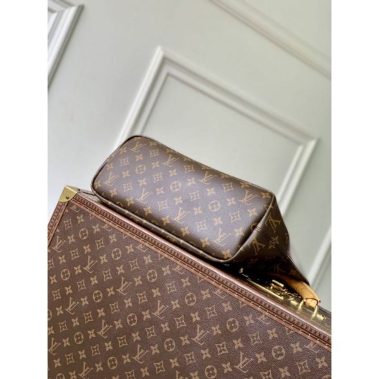 Premio Replica Borsa LV M28407 Neverfull Inside Out MM marrone Imitazione Outlet