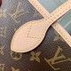 Premio Replica Borsa LV M28407 Neverfull Inside Out MM marrone Imitazione Outlet