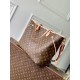 Premio Replica Borsa tote LV M15124 Neverfull Inside Out GM marrone Imitazione Outlet