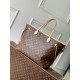 Premio Replica Borsa tote LV M15124 Neverfull Inside Out GM marrone Imitazione Outlet