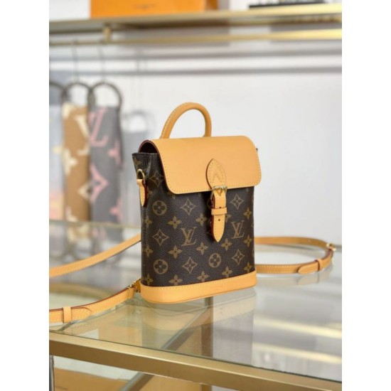Premio Replica Zaino LV M14651 SoHo Mini Donna marrone Imitazione Outlet