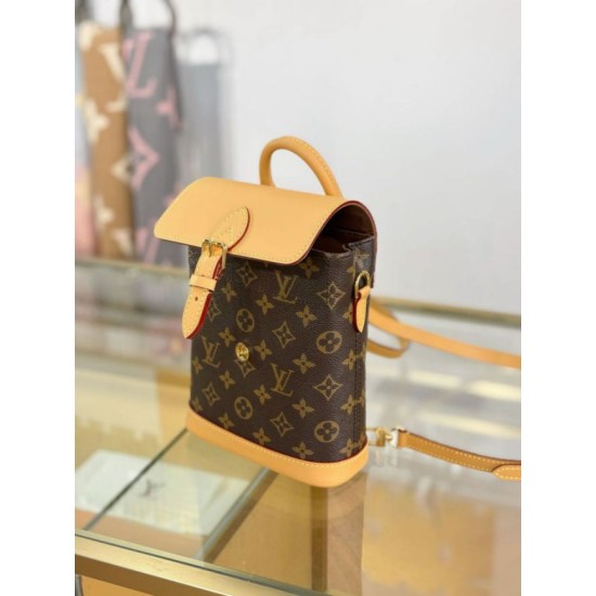 Premio Replica Zaino LV M14651 SoHo Mini Donna marrone Imitazione Outlet