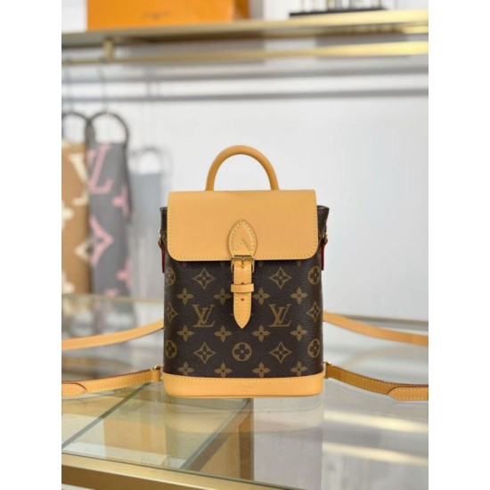 Premio Replica Zaino LV M14651 SoHo Mini Donna marrone Imitazione Outlet